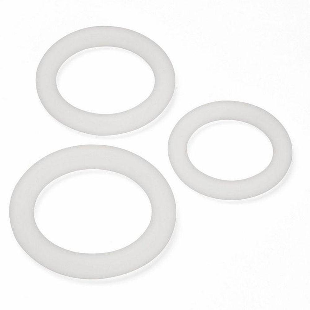 Cloud 9 Pro Sensual Silicone Cock Ring 3 Pack - Love It Wet