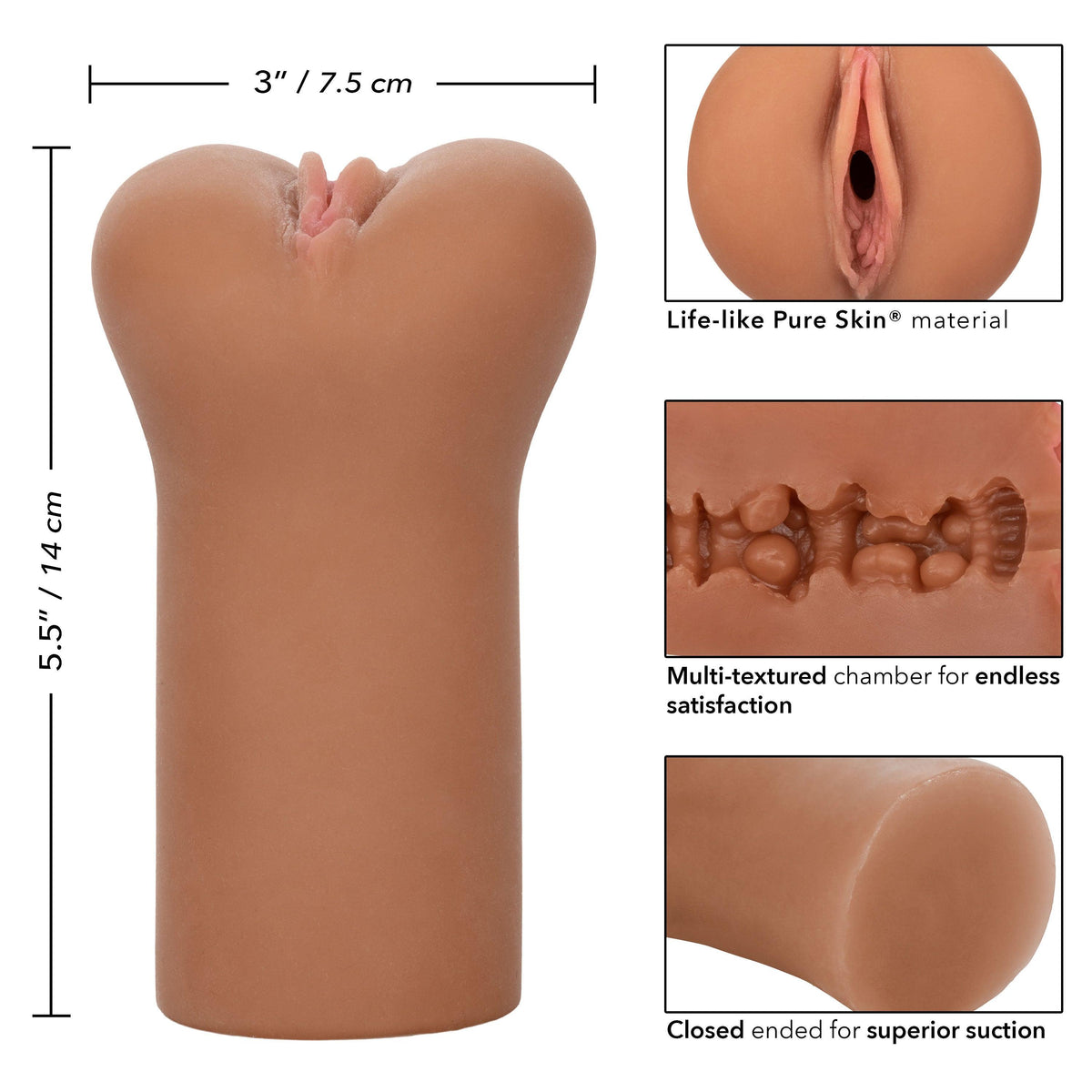 Boundless Vulva - Brown - Love It Wet