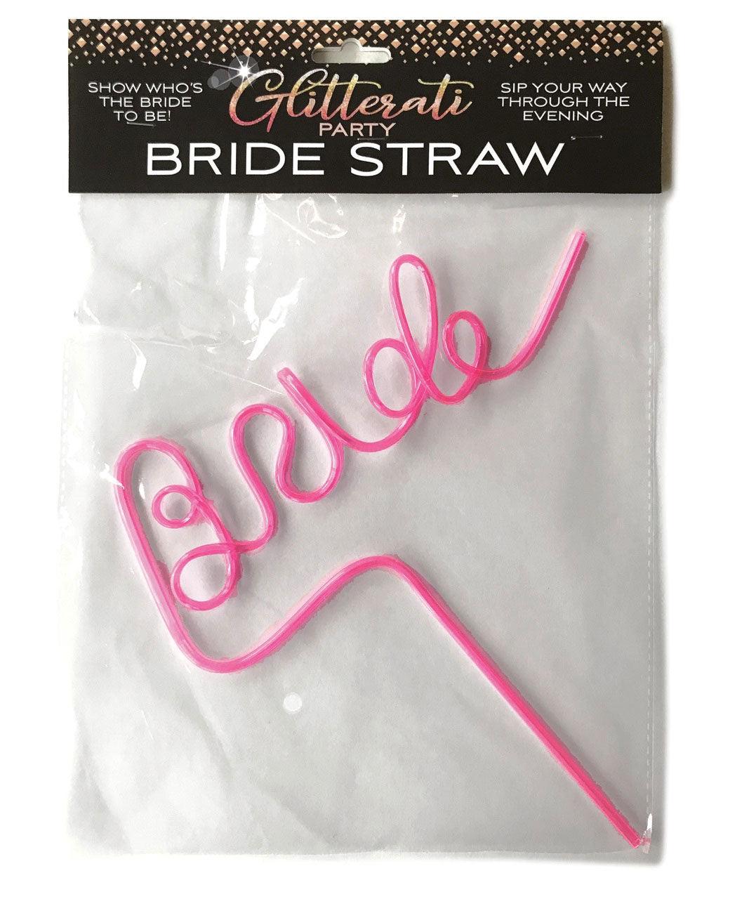 Glitterati Bride Straw - Love It Wet