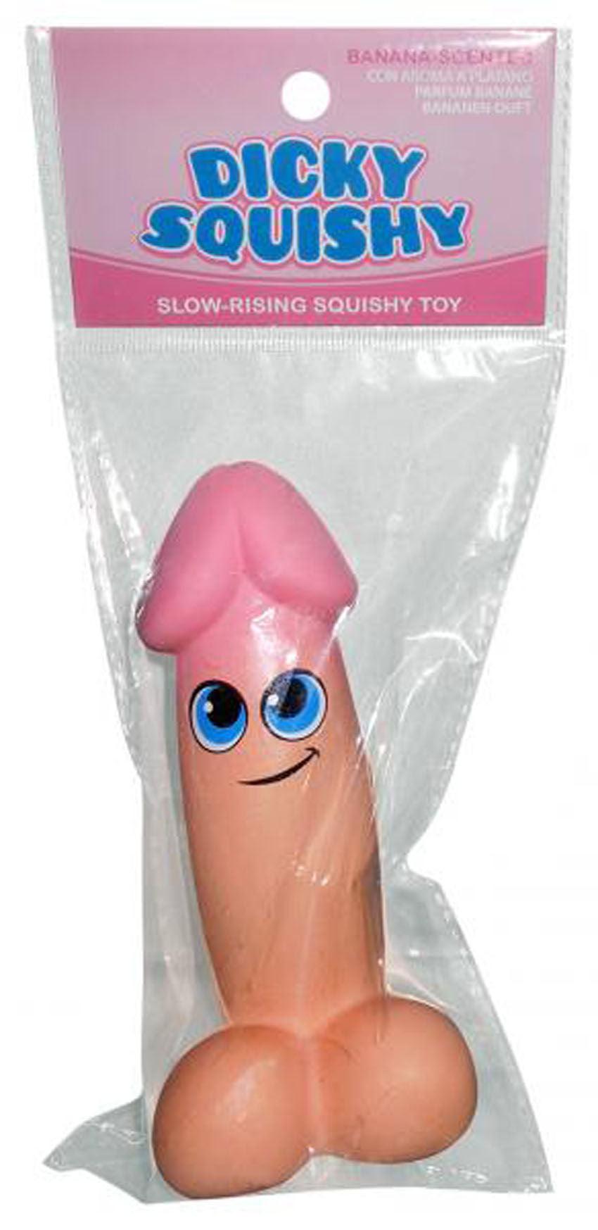 Dick Squishy 5.5 Inches - Banana Scented - Love It Wet