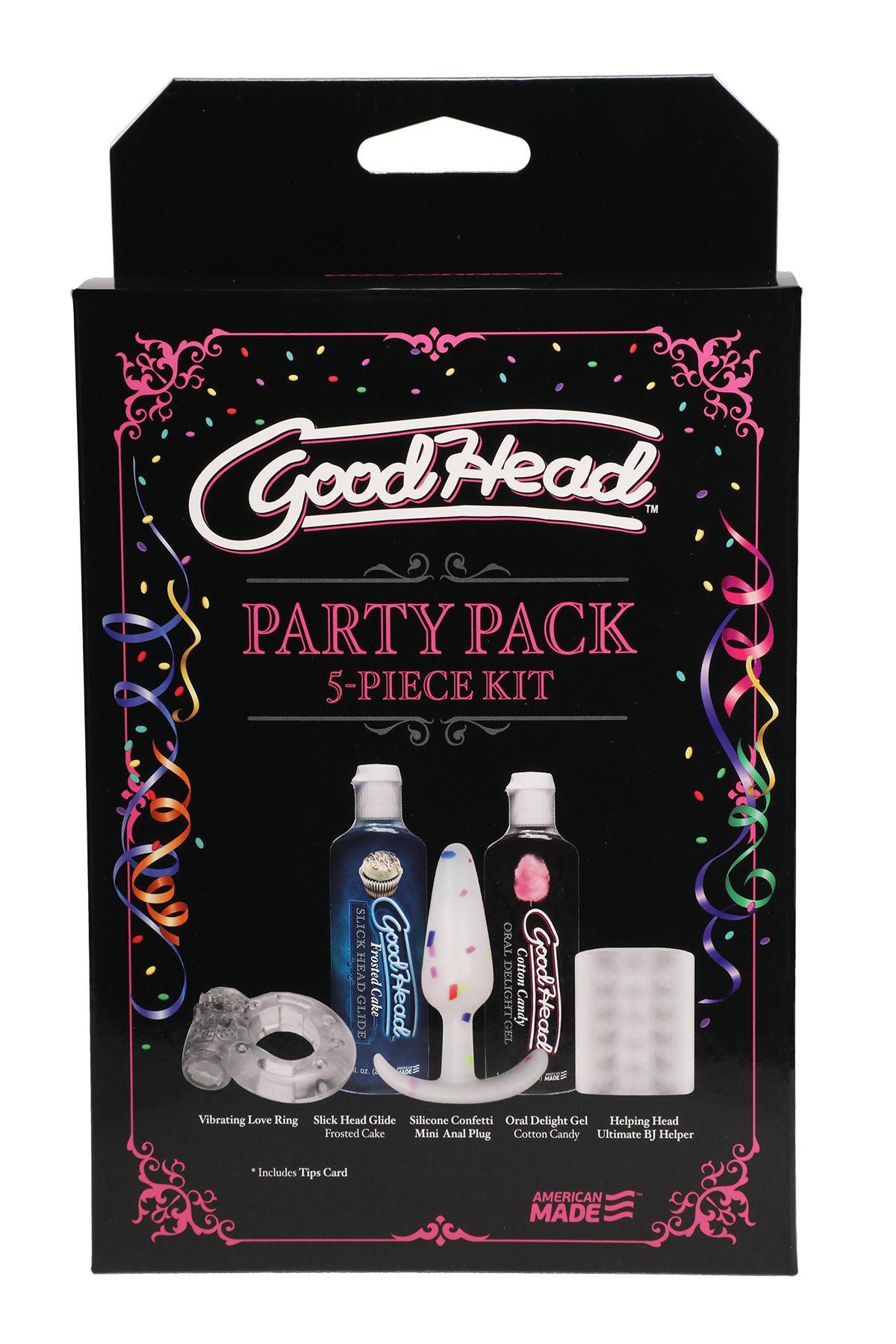 Goodhead - Party Pack - 5 Piece Kit - Love It Wet