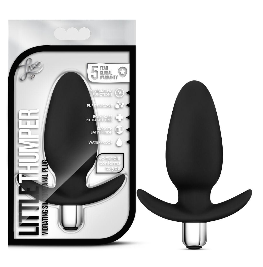 Luxe Little Thumper - Black - Love It Wet