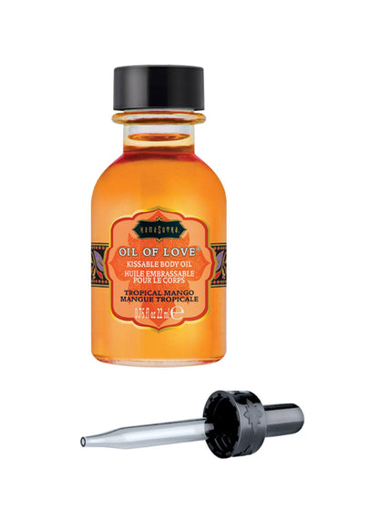 Oil of Love - Tropical Mango - 0.75 Fl. Oz. / 22 ml - Love It Wet