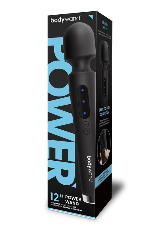 Bodywand 12 Inch Power Wand - Black - Love It Wet