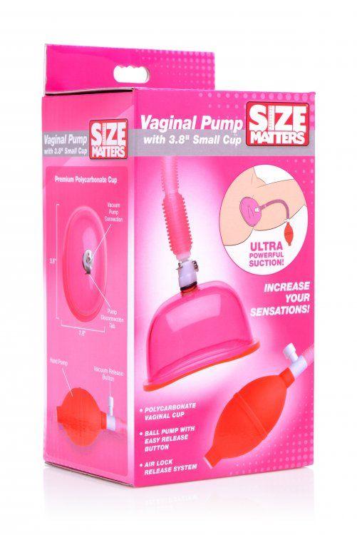 Vaginal Pump With 3.8 Inch Small Cup - Love It Wet