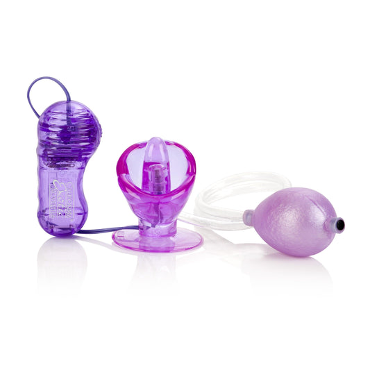 Shane's World Vibrating Turbo Suction Tongue - Purple - Love It Wet