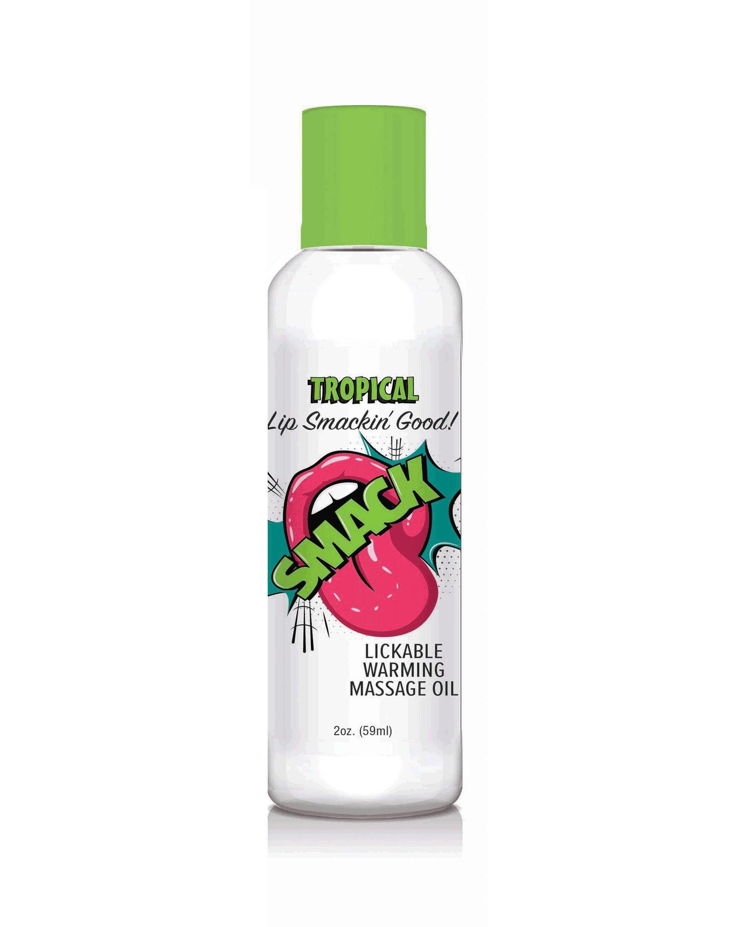 Smack Warming and Lickable Massage Oil - Tropical 2 Oz - Love It Wet