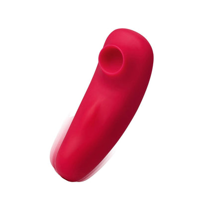 Remi 15-Function Rechargeable Remote Control Suction Panty Vibe - Red - Love It Wet