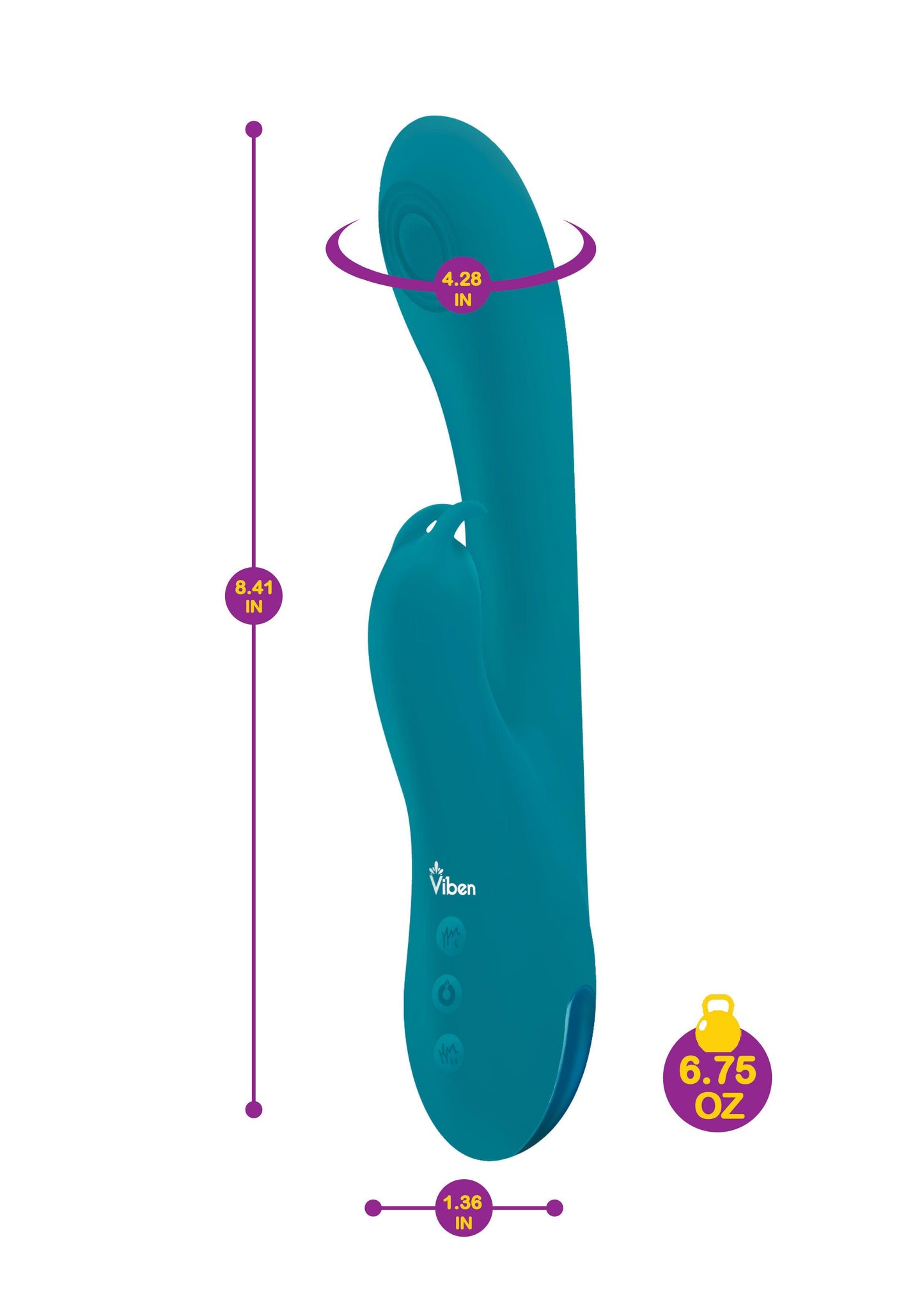 Razzle - Ocean - Rechargeable Thumping G-Spot Rabbit - Love It Wet