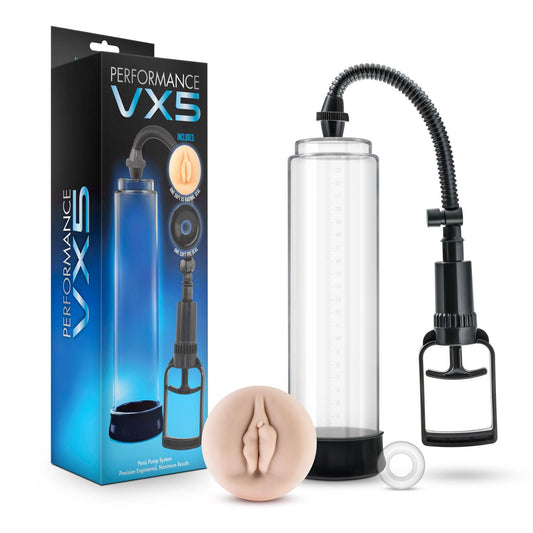 Performance - Vx5 Male Enhancement Pump System - Clear - Love It Wet