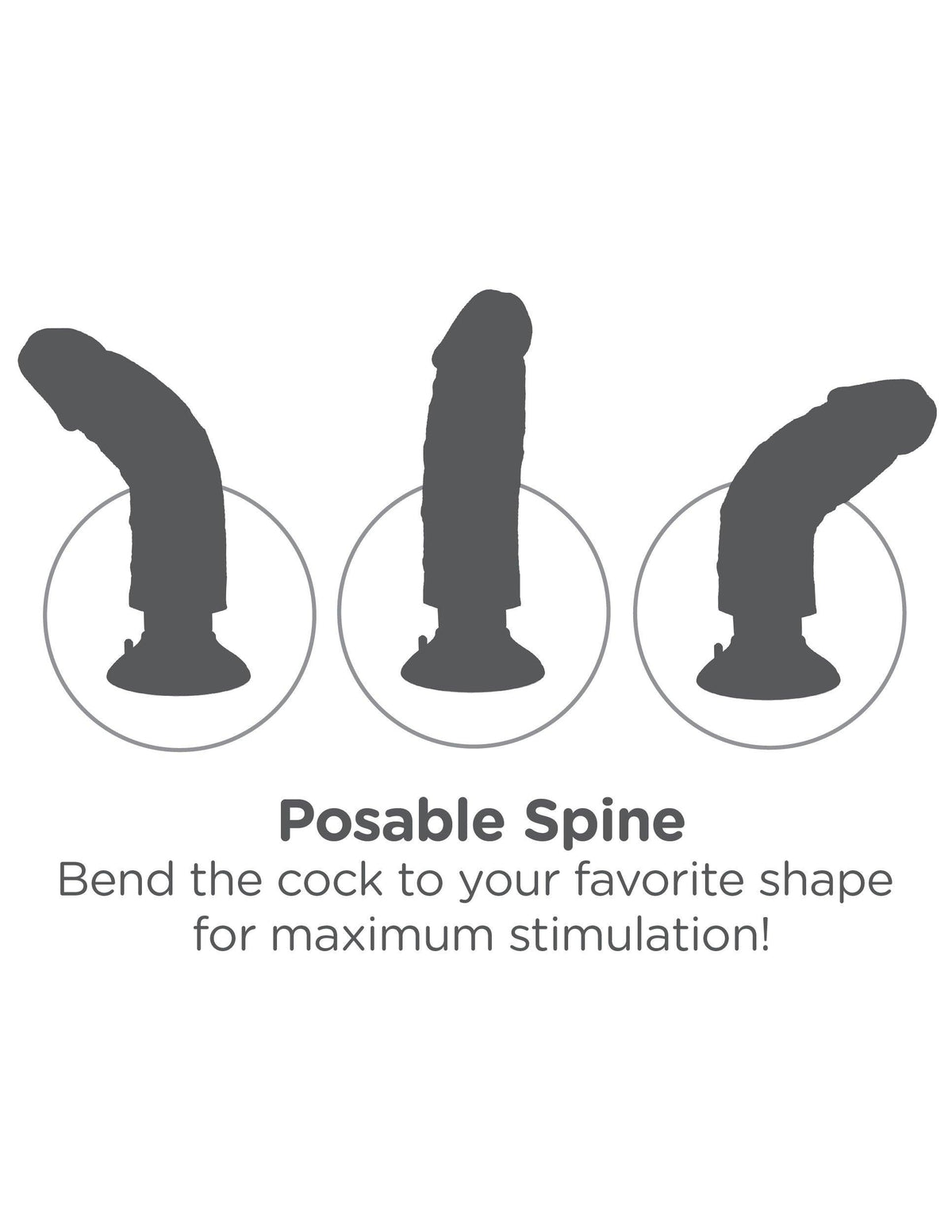 King Cock 7-Inch Vibrating Cock - Light - Love It Wet