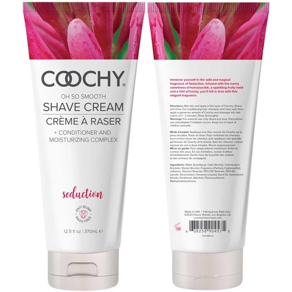 Coochy Oh So Smooth Shave Cream - Seduction - 3.4 Oz - Love It Wet
