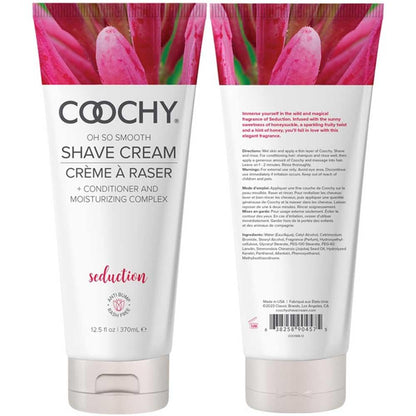 Coochy Oh So Smooth Shave Cream - Seduction - 3.4 Oz - Love It Wet