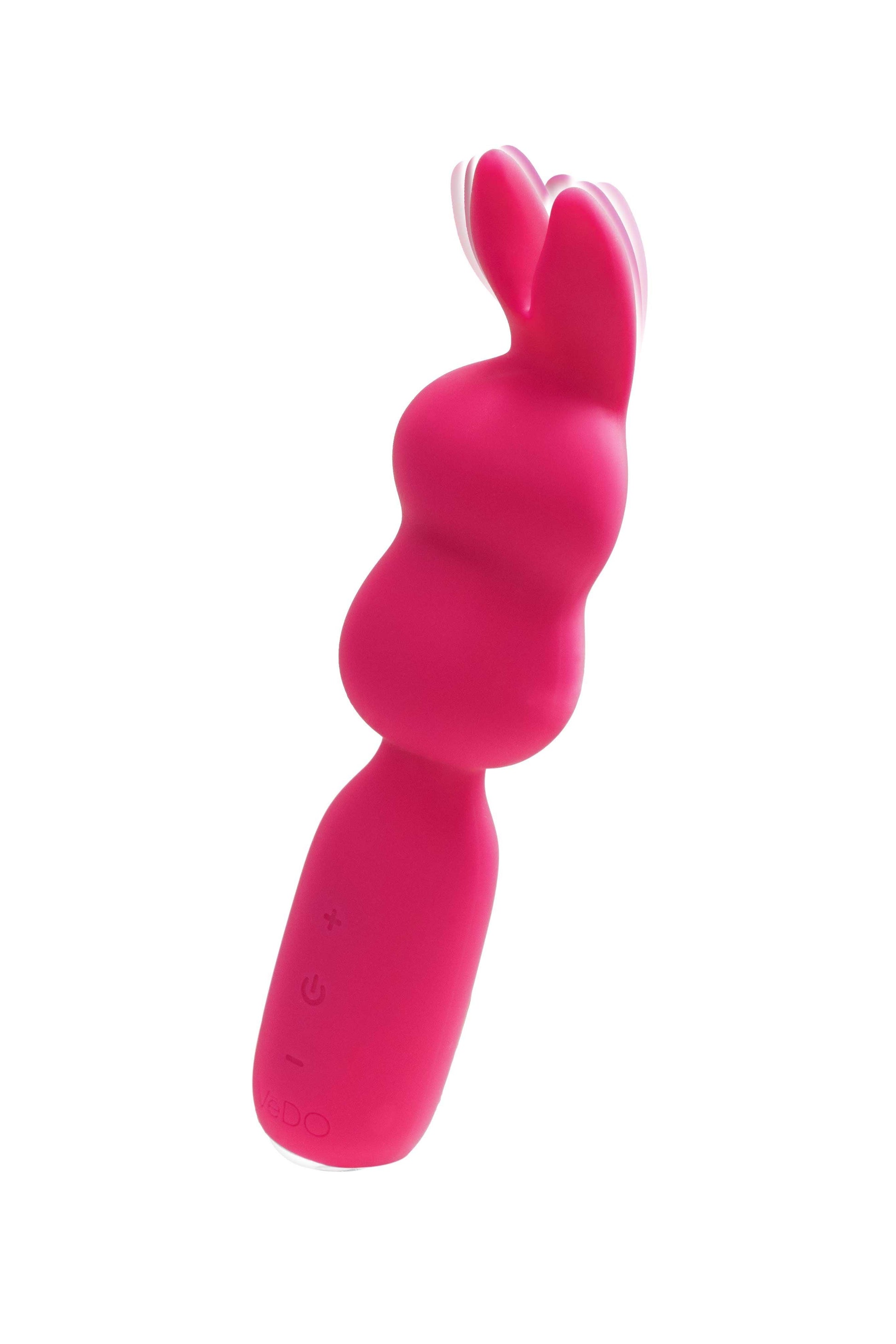 Hopper Bunny Rechargeable Mini Wand - Pretty in Pink - Love It Wet