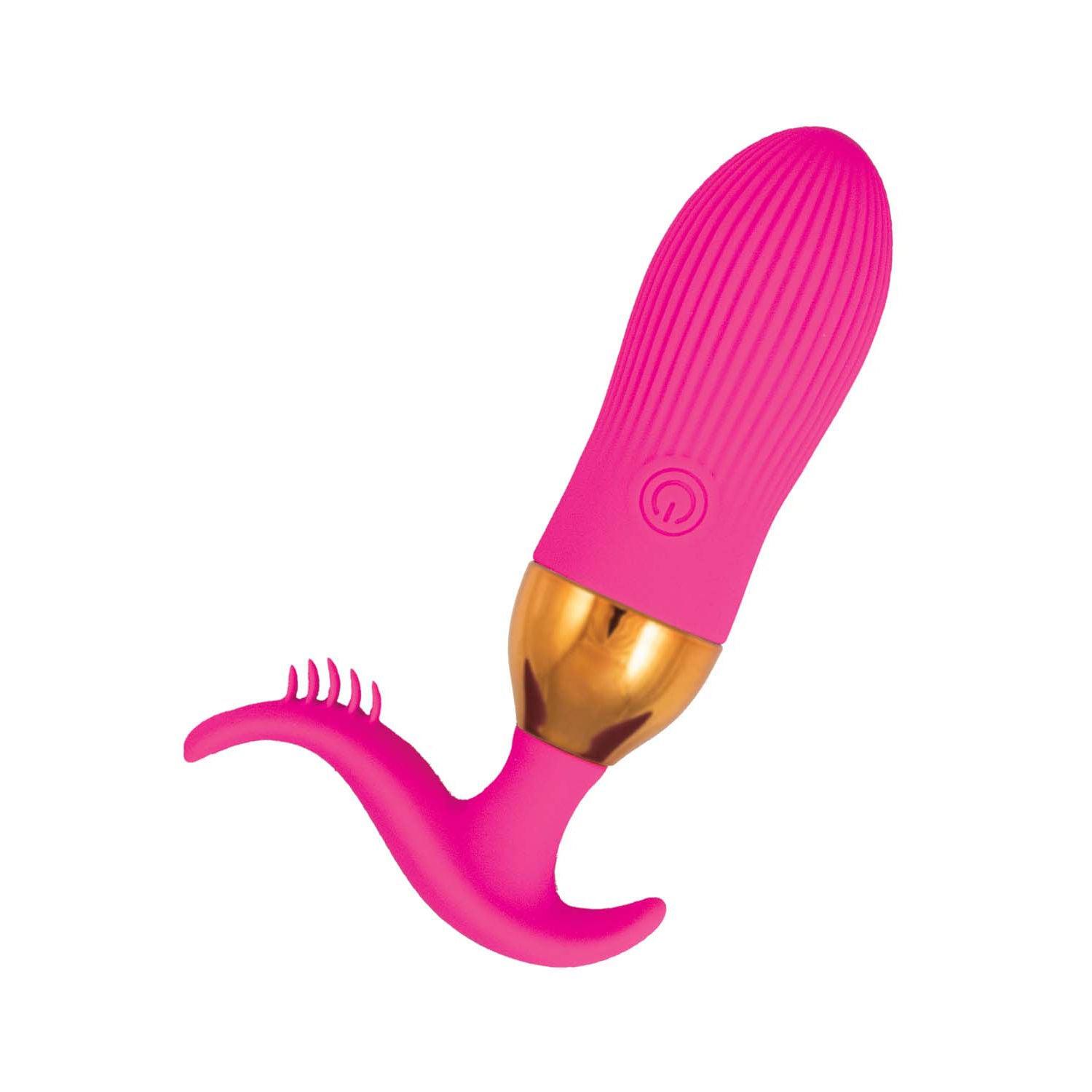 The Beat Magic Tickler Plug - Pink - Love It Wet