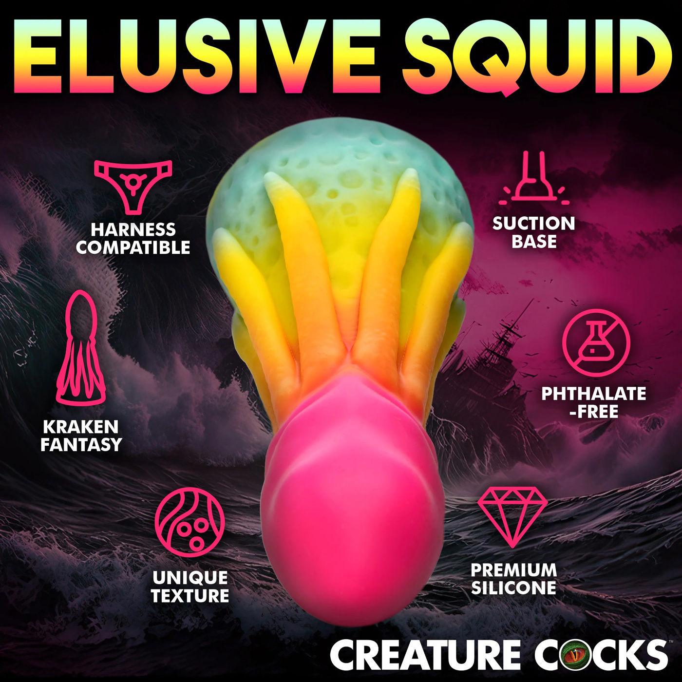 King Kraken Silicone Dildo - Love It Wet