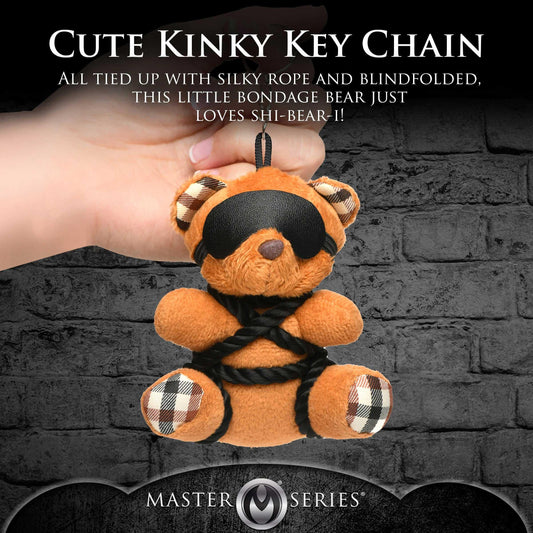 Rope Teddy Bear Keychain - Love It Wet