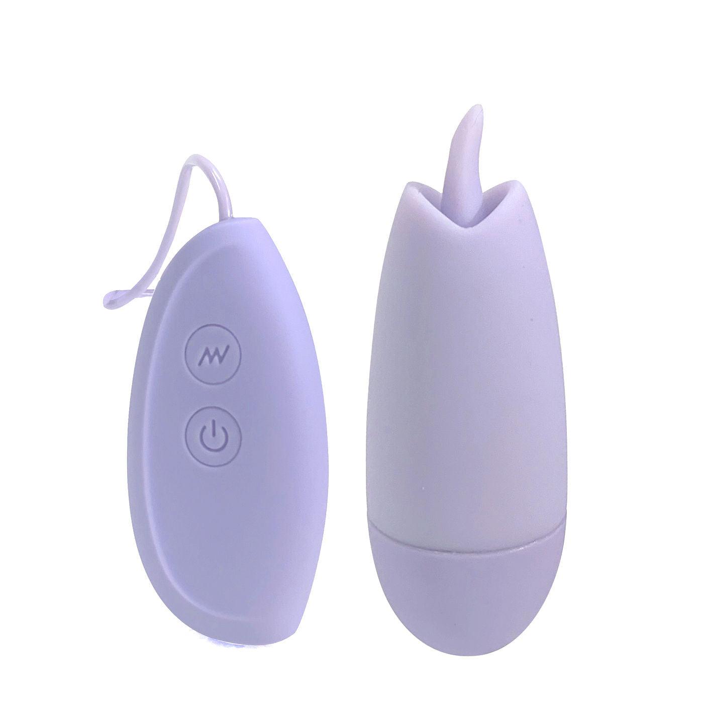 Ellie Wired Bullet Vibrator - Purple - Love It Wet