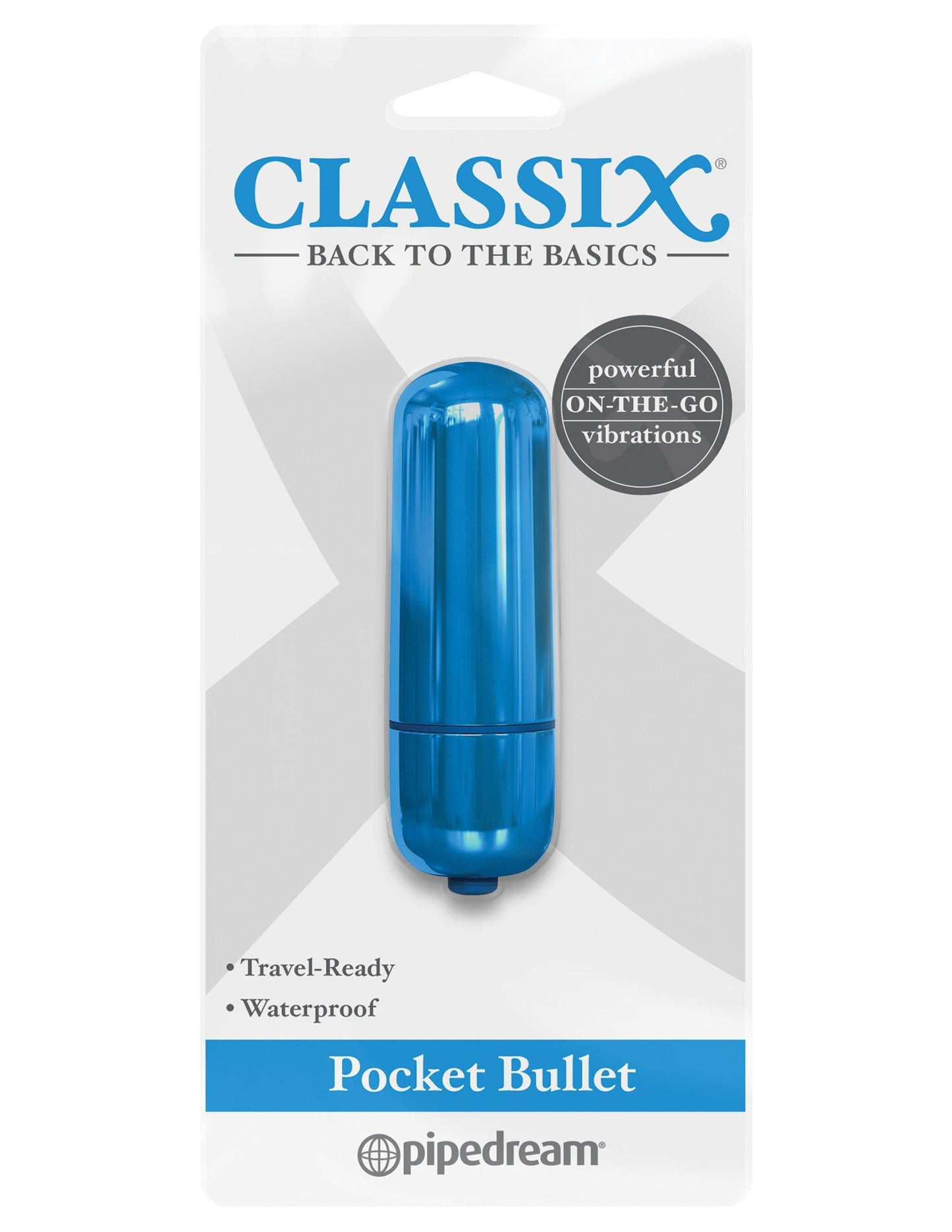 Classix Pocket Bullet - Blue - Love It Wet