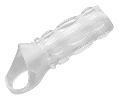 Clear Sensations Enhancer Sex Sleeve - Love It Wet