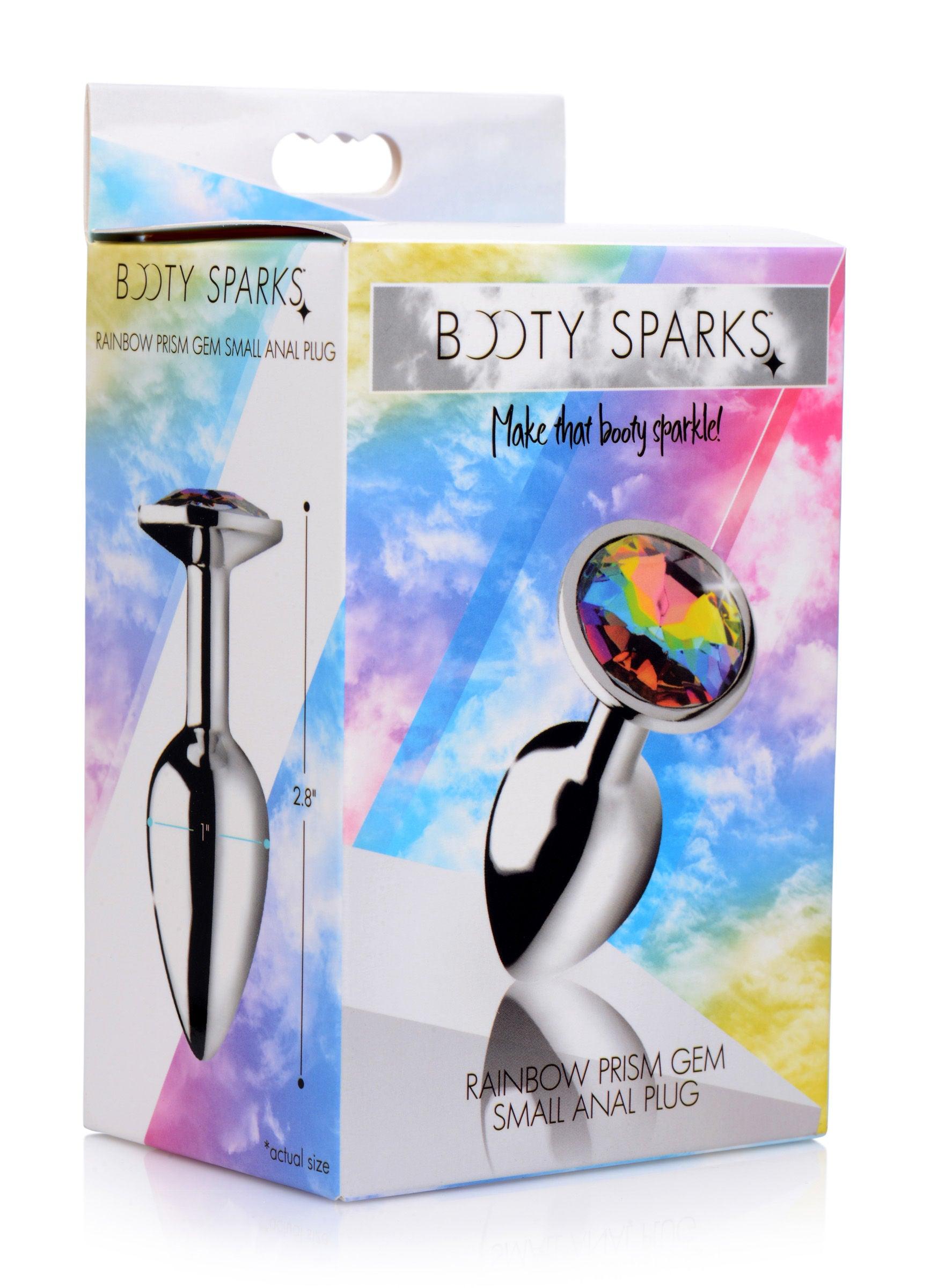 Rainbow Prism Gem Anal Plug - Small - Love It Wet