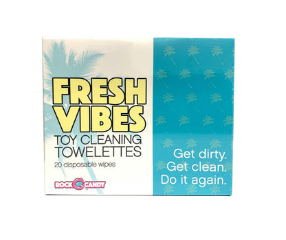 Fresh Vibes Individual Wipes - Box of 20 - Love It Wet