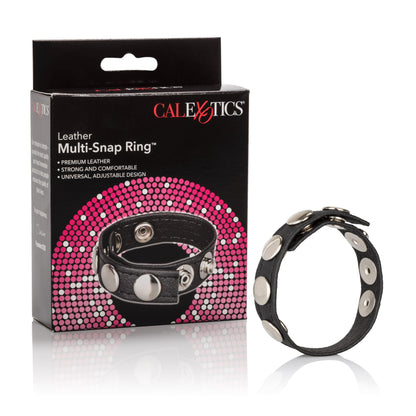 Leather Multi-Snap Ring - Love It Wet