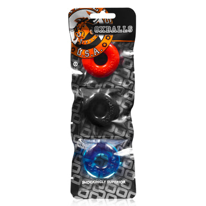 Ringer Cockring 3 Pack - Small - Black - Love It Wet