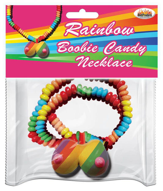 Rainbow Boobie Candy Necklace - Love It Wet