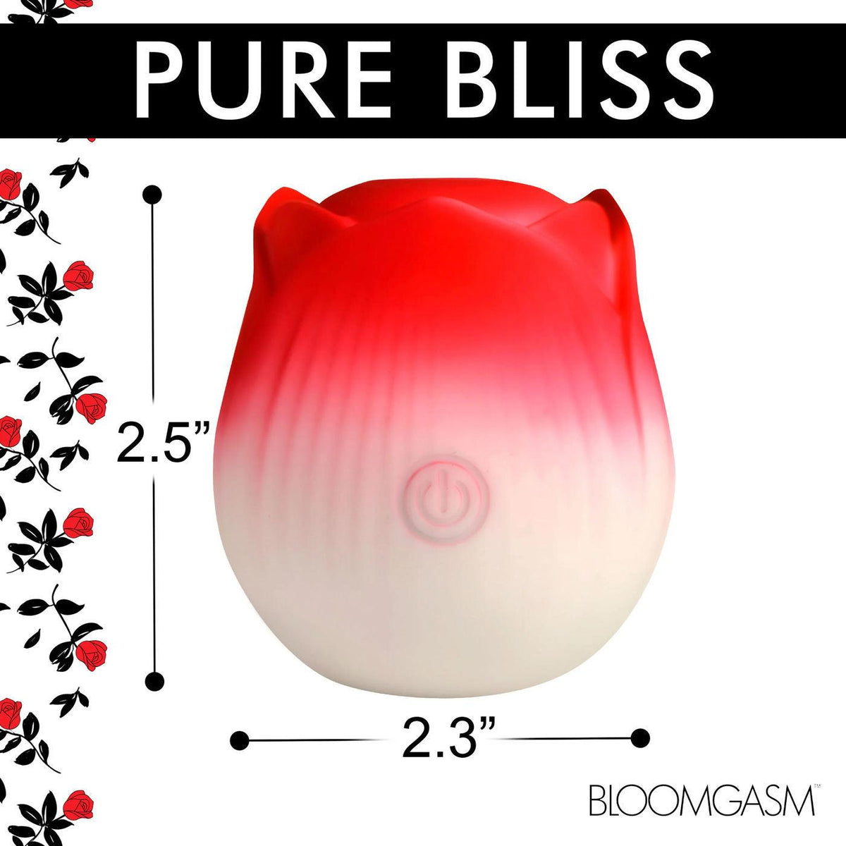 Pulsing Petals Throbbing Rose Stimulator - Pink - Love It Wet