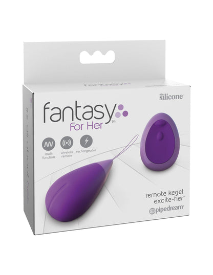 Fantasy for Her Remote Kegel Excite-Her - Love It Wet