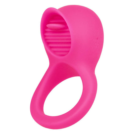 Silicone Rechargeable Teasing Tongue Enhancer - Love It Wet