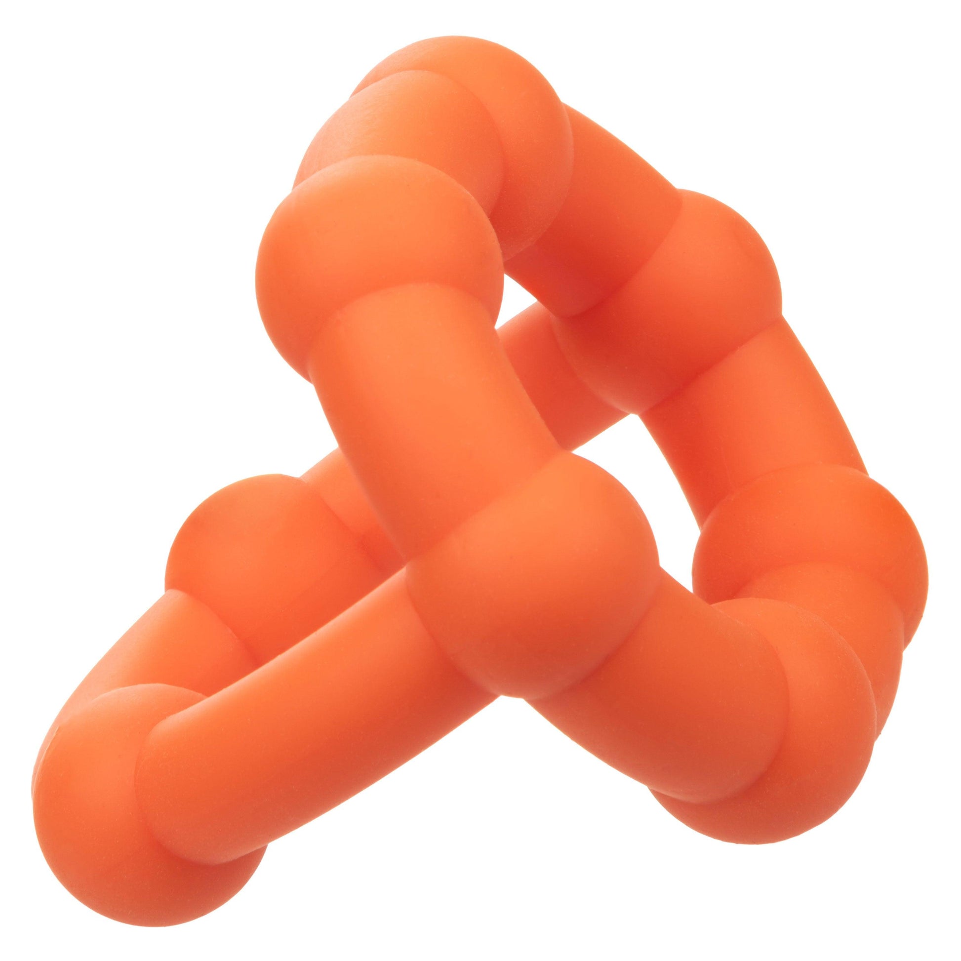 Alpha Liquid Silicone All Star Ring - Orange - Love It Wet