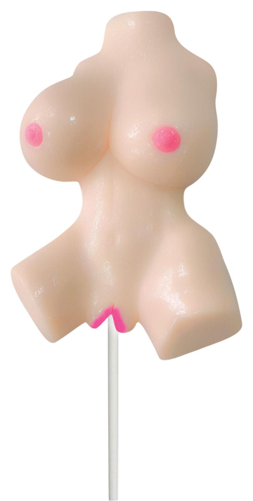 Lusty Lickers - Female Torso Pop - Vanilla - Love It Wet