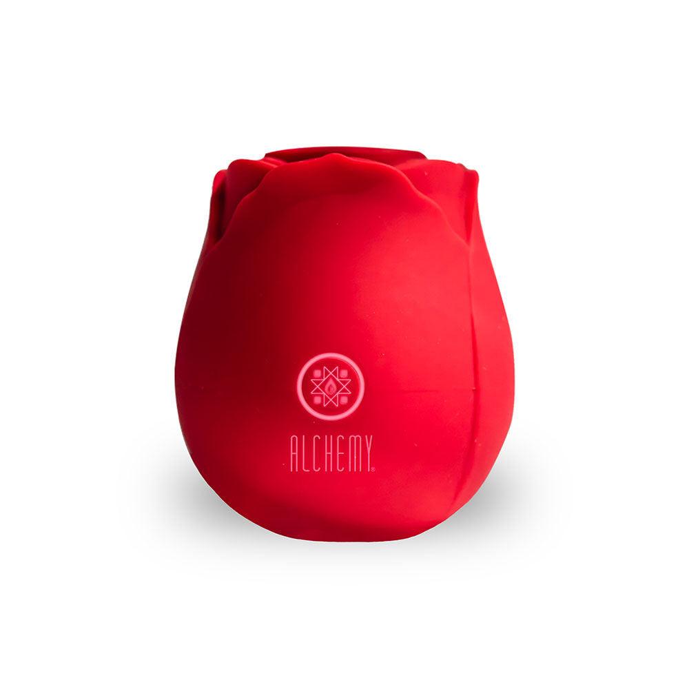 Alchemy Rosebud Luxury Air-Pulse Massager - Red - Love It Wet
