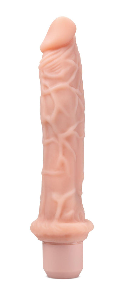 Dr. Skin Silicone - Dr. Richard - 9 Inch Vibrating Dildo -Beige - Love It Wet