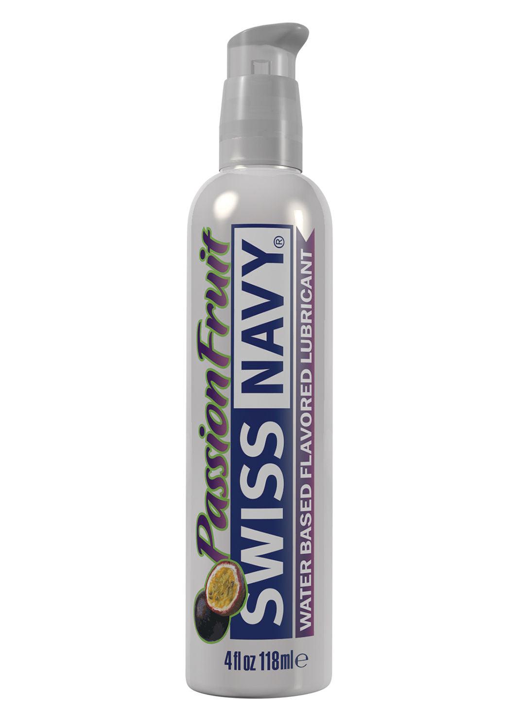 Swiss Navy Flavors Water Based Lubricant - Pina Colada 4 Fl. Oz. - Love It Wet