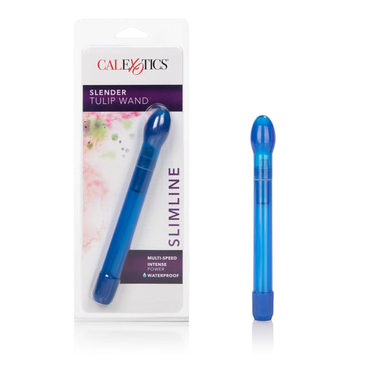 Slender Tulip Wand Cobalt - Love It Wet