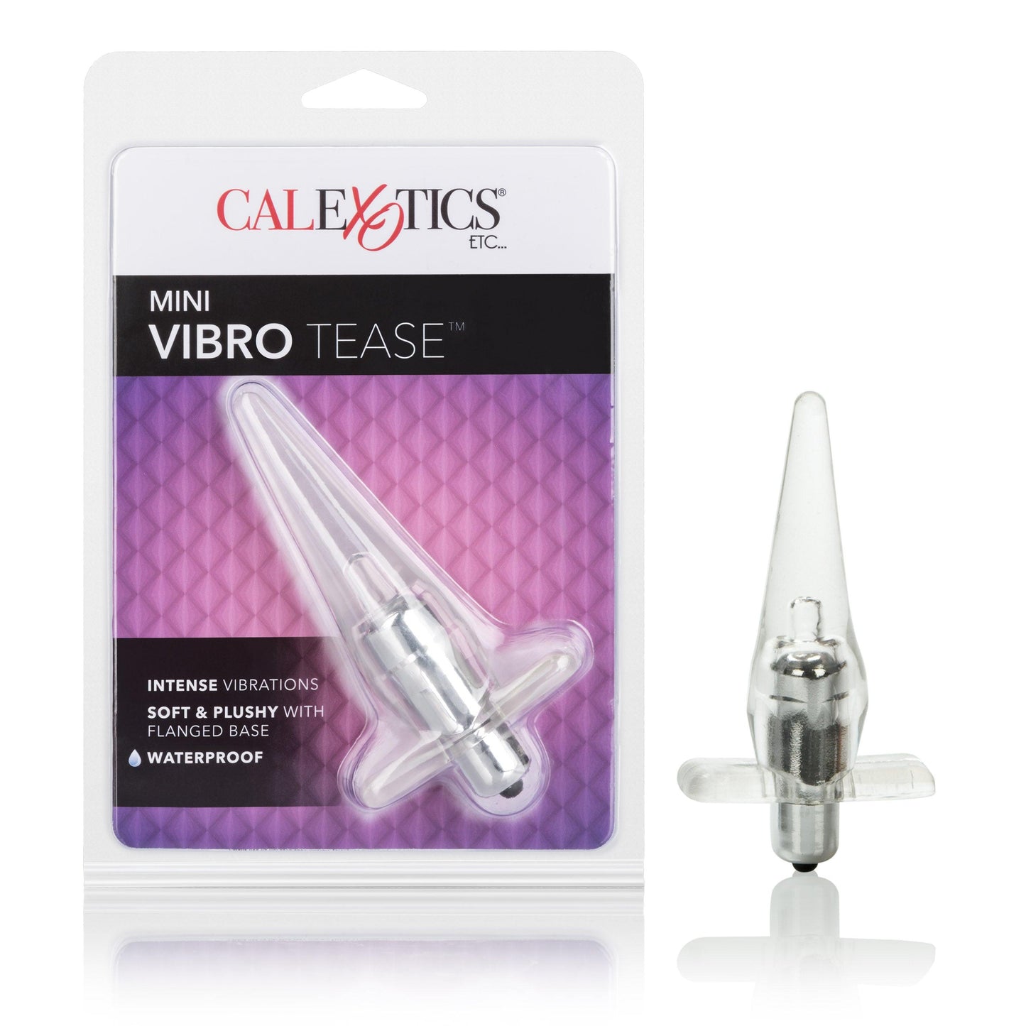 Mini Vibro Tease Slender Probe - Clear - Love It Wet