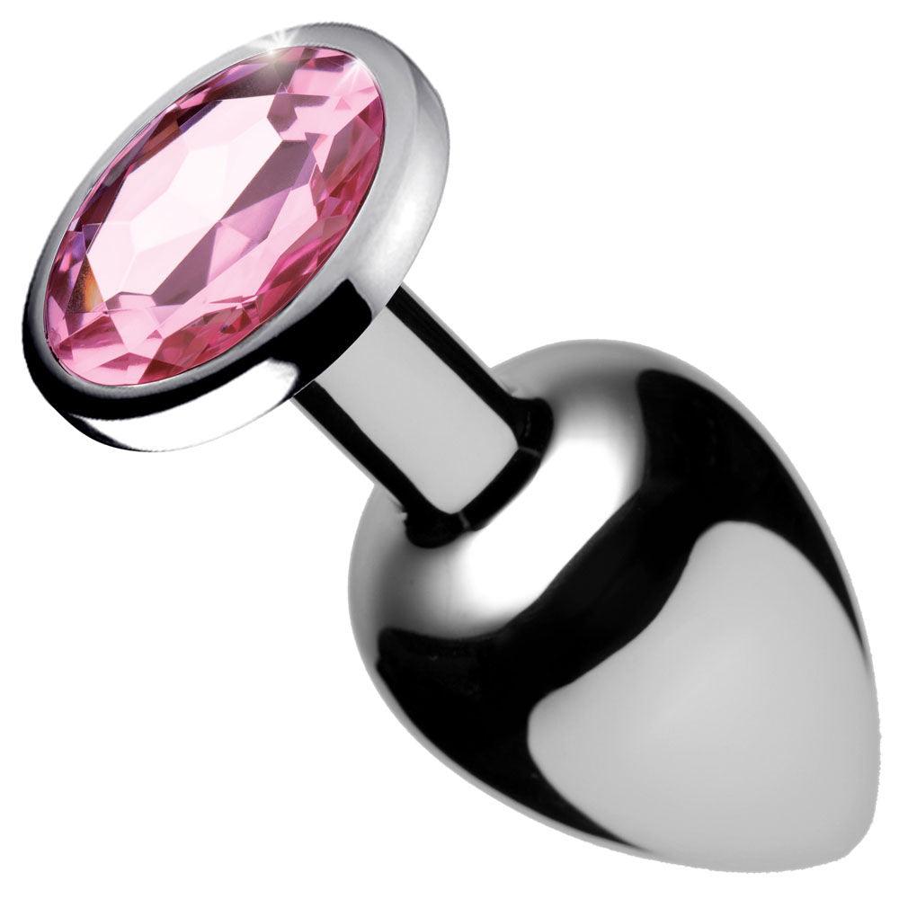 Pink Gem Anal Plug - Medium - Love It Wet