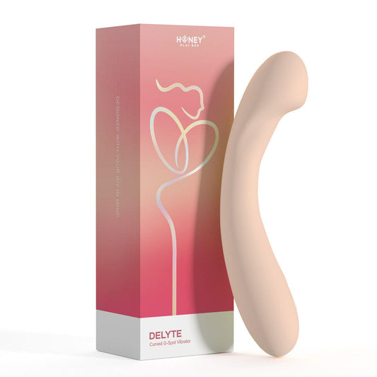 Delyte - Curved G-Spot Vibrator - Flesh - Love It Wet