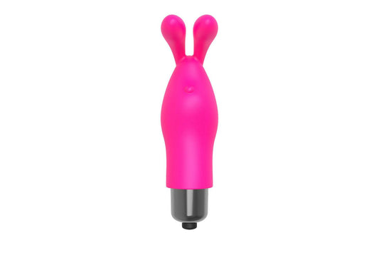 The 9's Flirt Bunny Finger Vibrator - Pink - Love It Wet