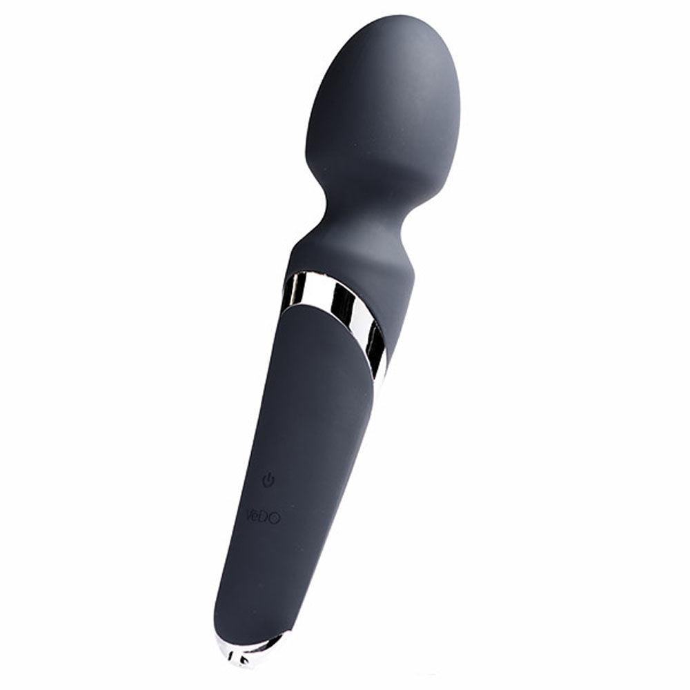 Wanda Rechargeable Wand - Just Black - Love It Wet