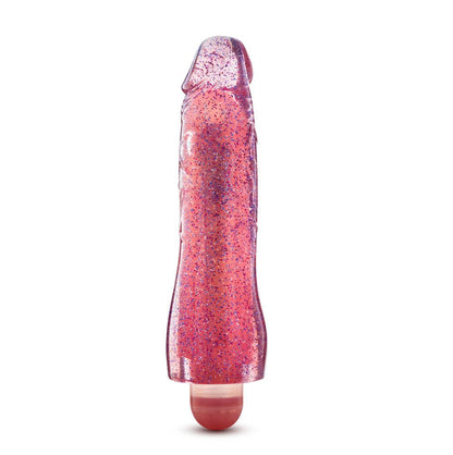 Glow Dicks - Molly Glitter Vibrator - Pink - Love It Wet