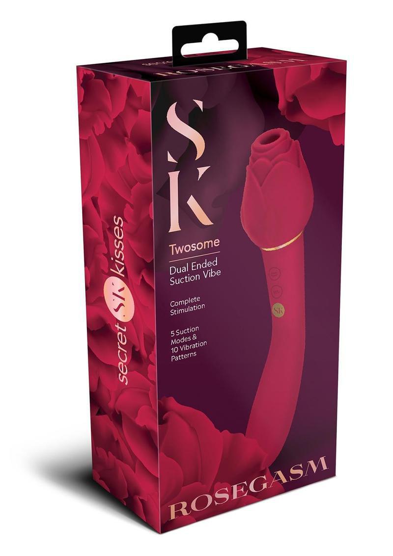 Secret Kisses Rosegasm Twosome - Red - Love It Wet