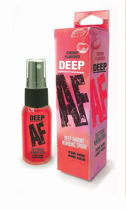 Deep Af Deep Throat Numbing Spray - Cinnamon - 1 Fl. Oz. - Love It Wet