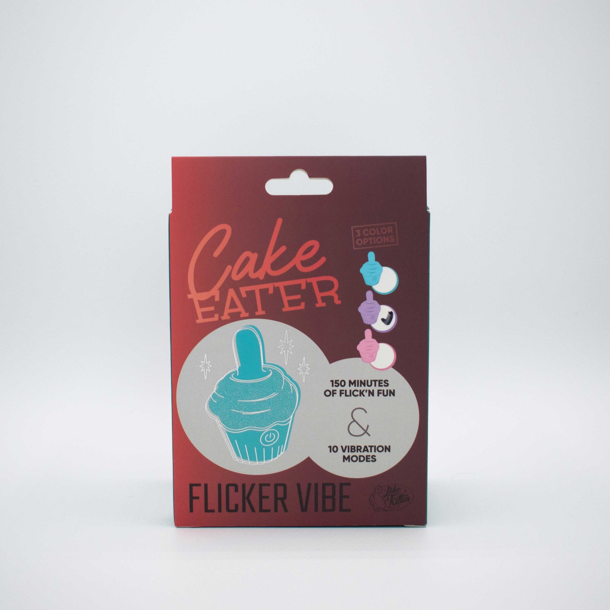 Cake Eater Clit Flicker Stimulator - Blue - Love It Wet