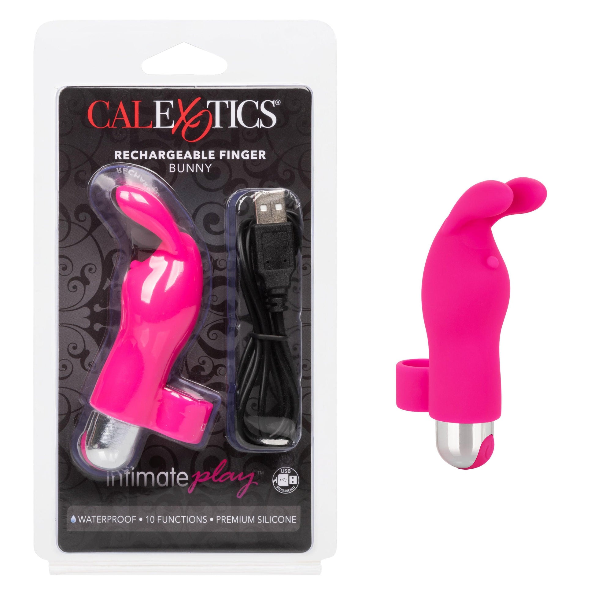 Intimate Play Rechargeable Finger Bunny - Love It Wet