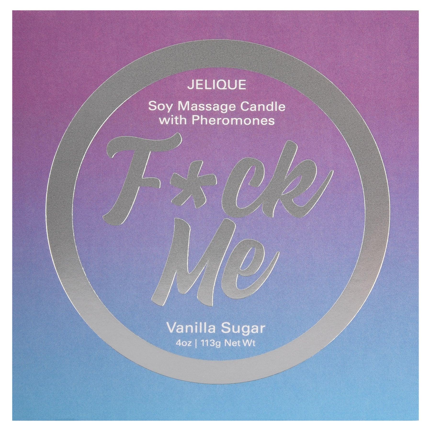 Mood Candle - Fuck Me - Vanilla Sugar - 4 Oz. Jar - Love It Wet