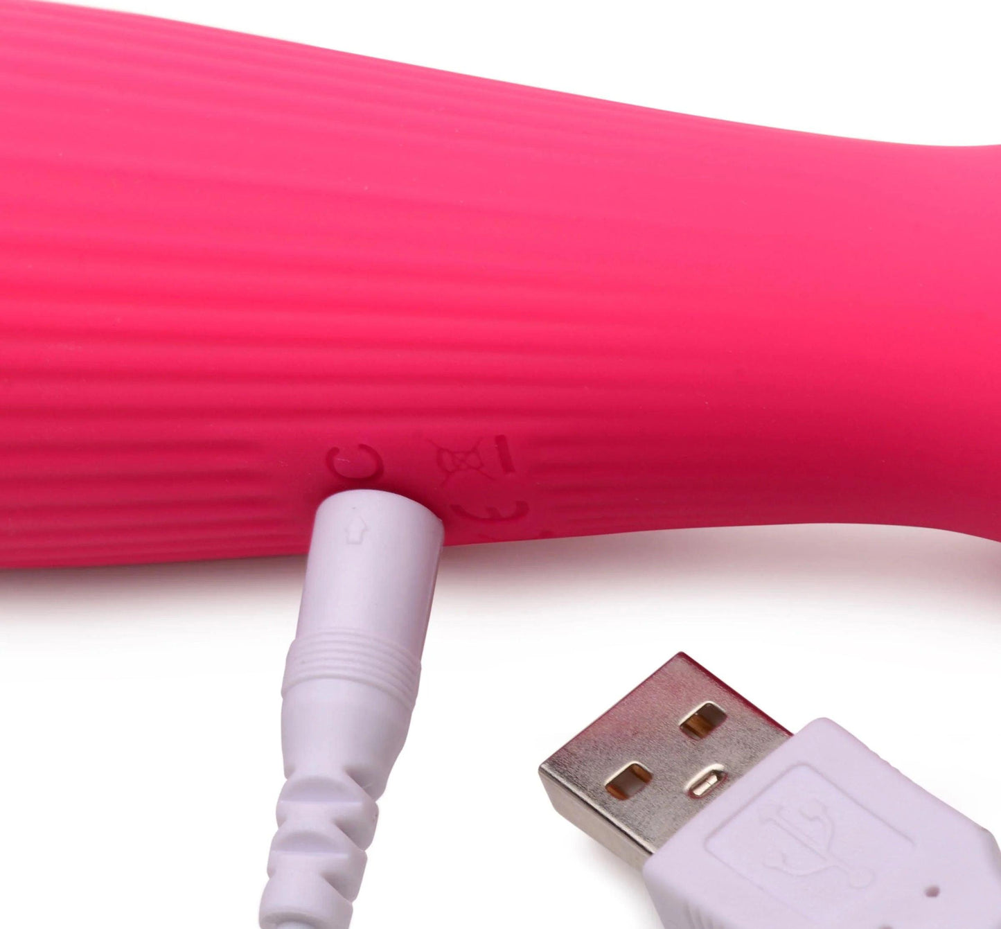 Silicone Wand Massager - Violet - Love It Wet